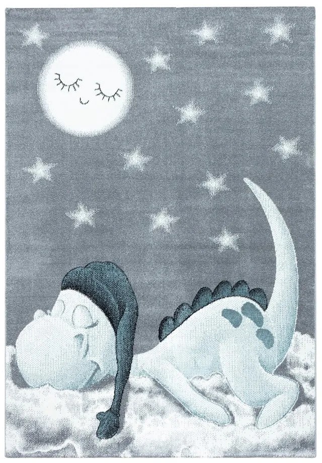 Синьо-сив детски килим 160x230 cm Bambi – Ayyildiz Carpets