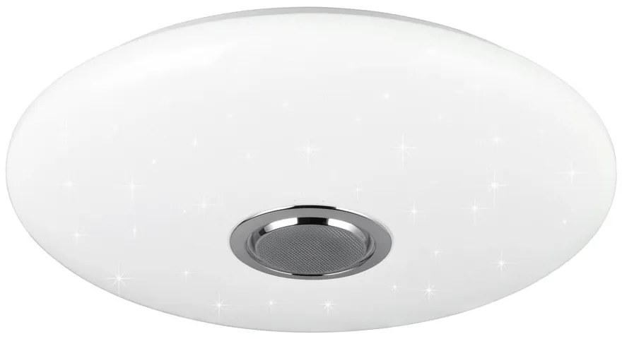 Бяло LED осветително тяло за таван ø 58 cm Musica – Trio