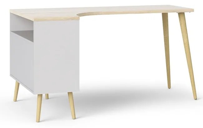 Работна маса от дъб 145x81 cm Oslo - Tvilum