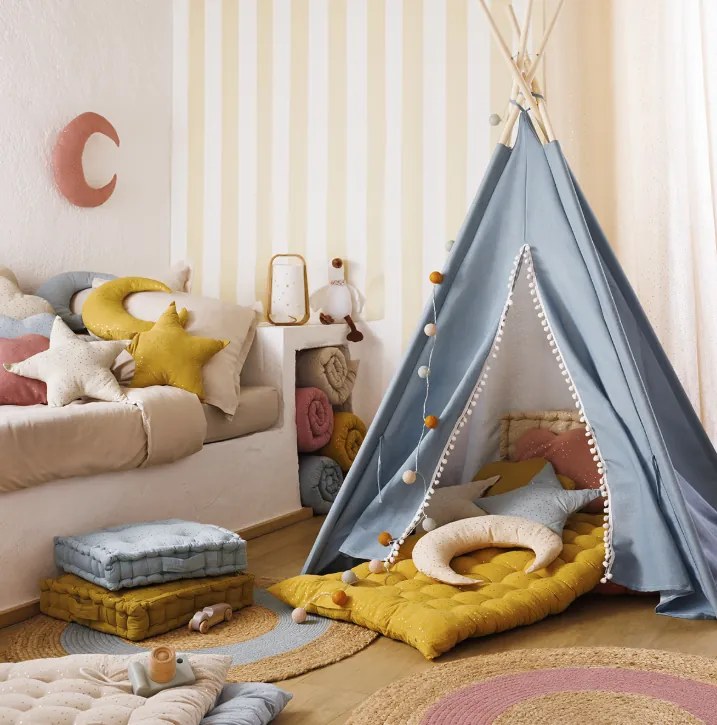 Детска възглавница atmosphera Star - Розов