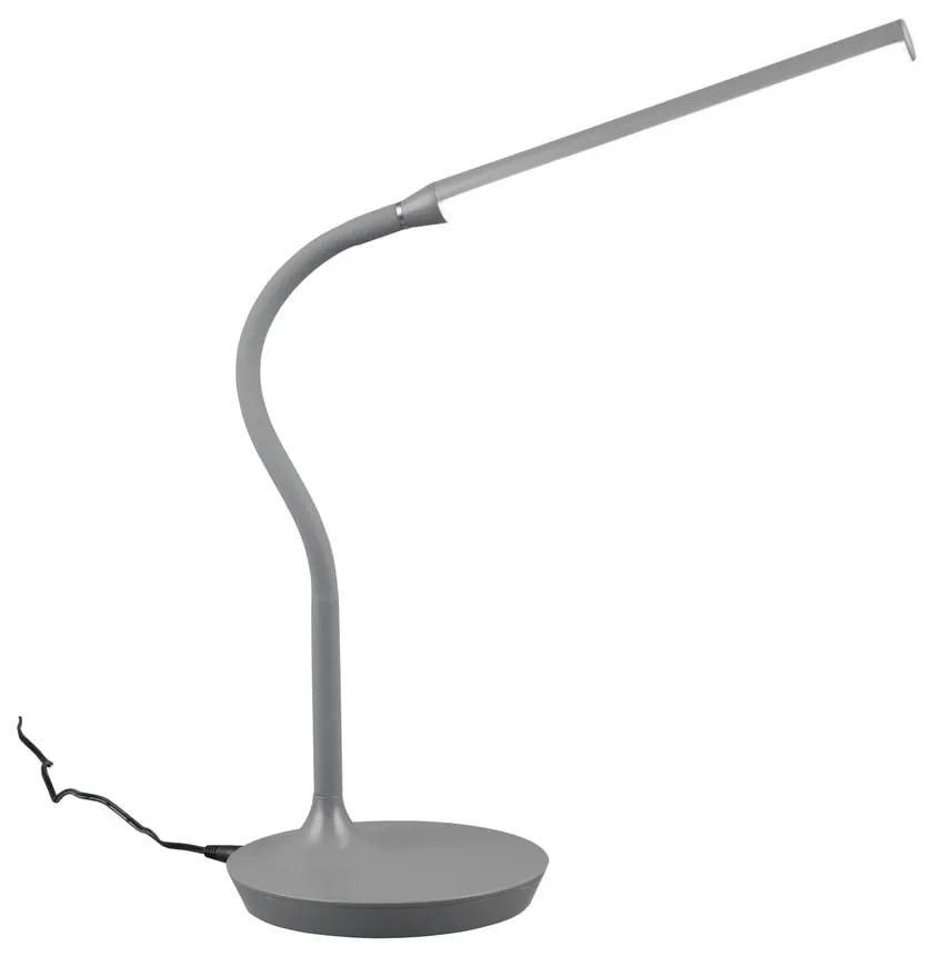 Сива настолна LED лампа (височина 38 см) Toro - Trio