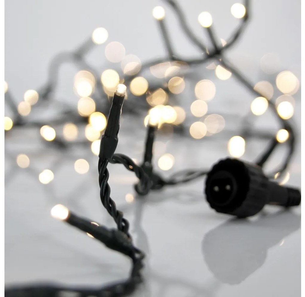 LED външен коледен гирлянд SNAKE 800xLED 19,1 m IP44 топло бяло