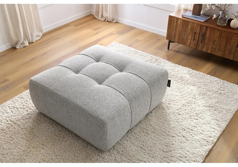 Светлосива табуретка Arsene – Bobochic Paris