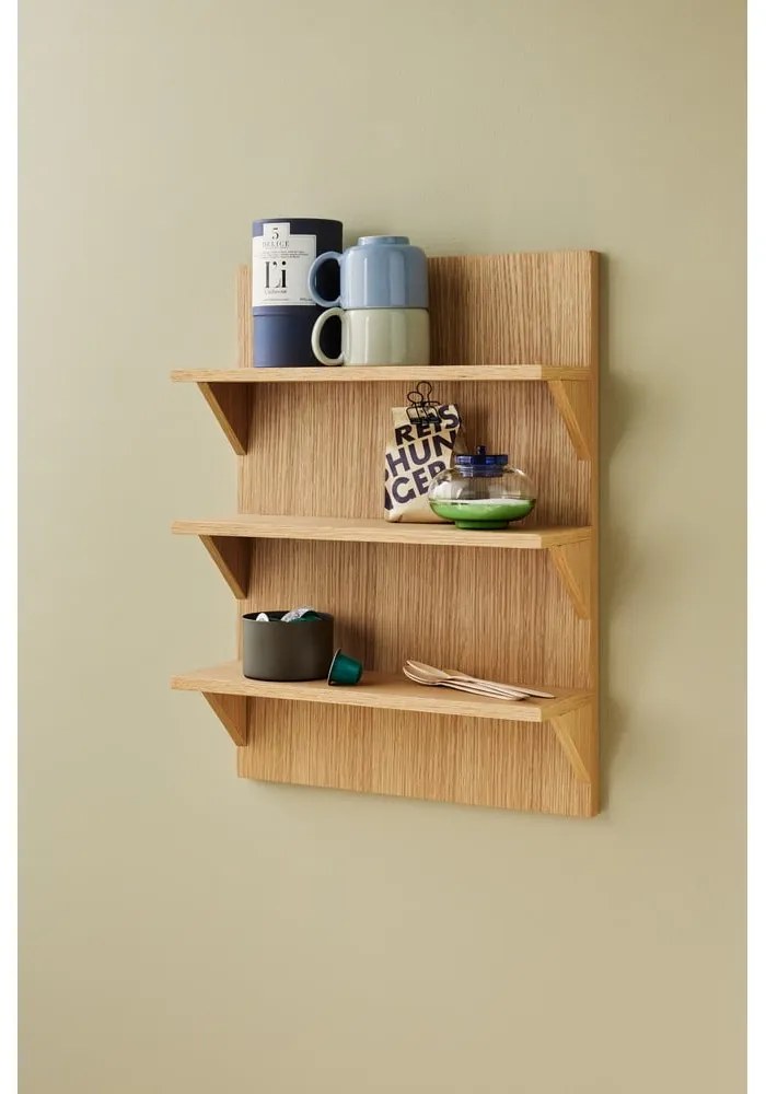 Светлосиньо-кафява керамична чаша Amare - Hübsch