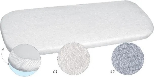 Хавлиен чаршаф за количка 90x40 cm Baby Matex 0297, 01