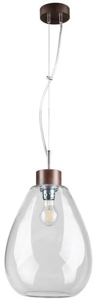 Spot-Light 9822076 - Полилей PIRO на кабел 1xE27/60W/230V