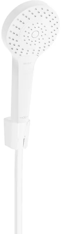 Mexen R-05 душ комплект за точково монтиране, бял - 785055052-20