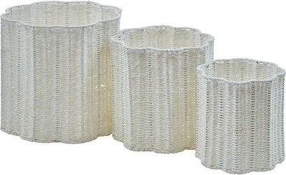 Сет кошове за съхранение atmosphera Bloomy, Въже, Метал