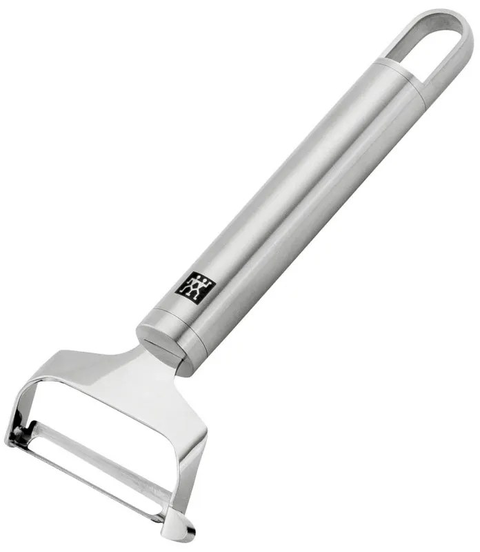 Белачка Zwilling Pro 37160008, 16.6 см, Неръждаема стомана 18/10, Въртящо се двойно острие, Сребрист