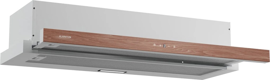 Klarstein Абсорбатор ZenFusion, движение на въздуха 400 м³/ч, EEK A, извличане/рециркулация, 3 нива, тих