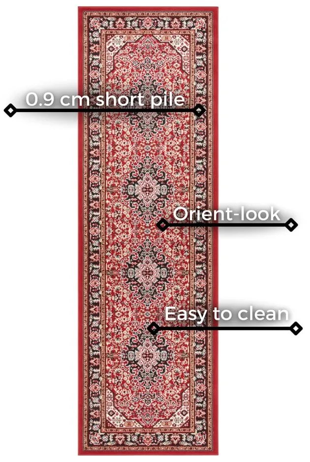 Червена пътека , 80 x 250 cm Skazar Isfahan - Nouristan