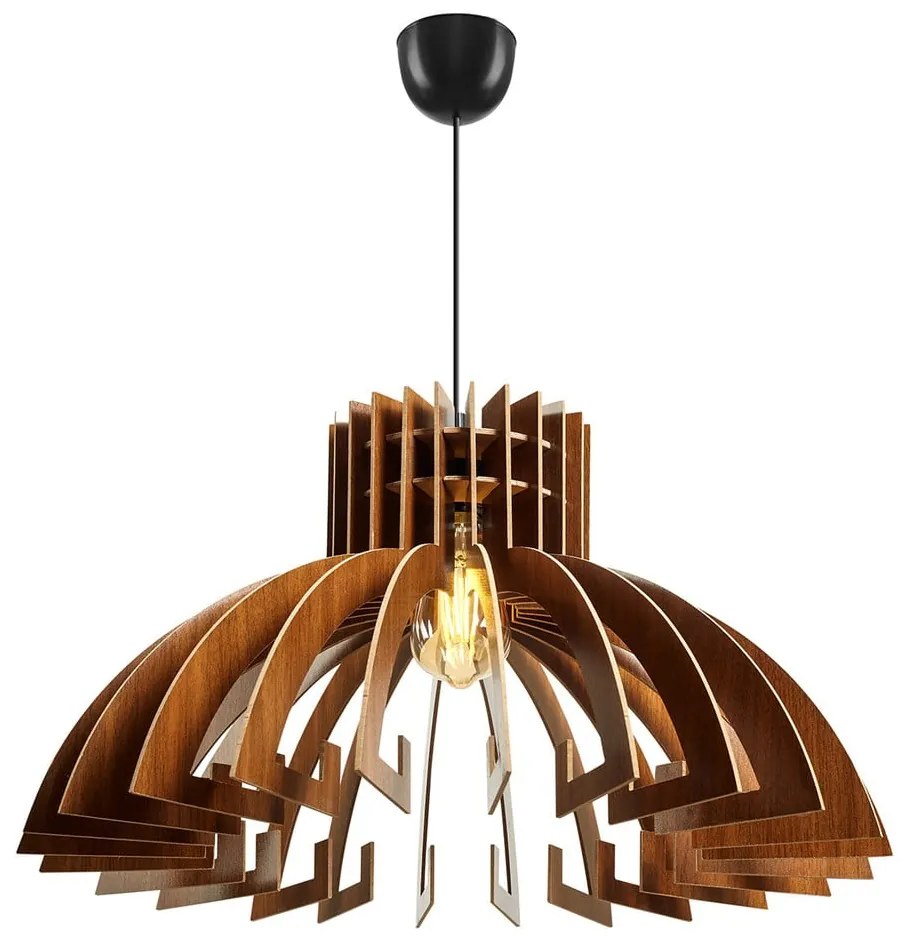 Висящо осветително тяло в естествен цвят ø 39 cm – Opviq lights