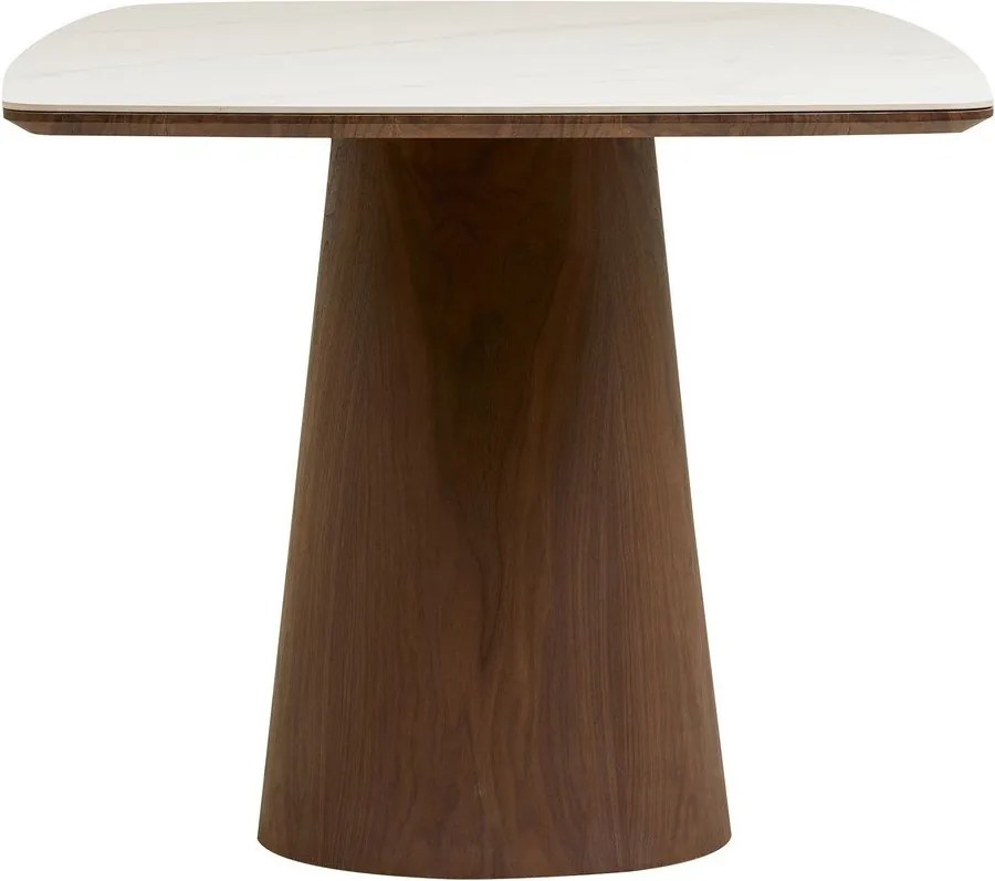 Трапезна маса с керамичен плот 90x200 cm Noli – House Nordic