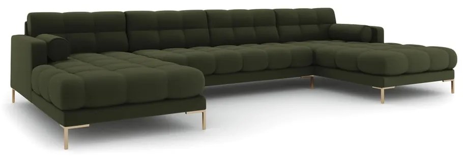 Зелен ъглов диван ("U" форма) Bali – Cosmopolitan Design