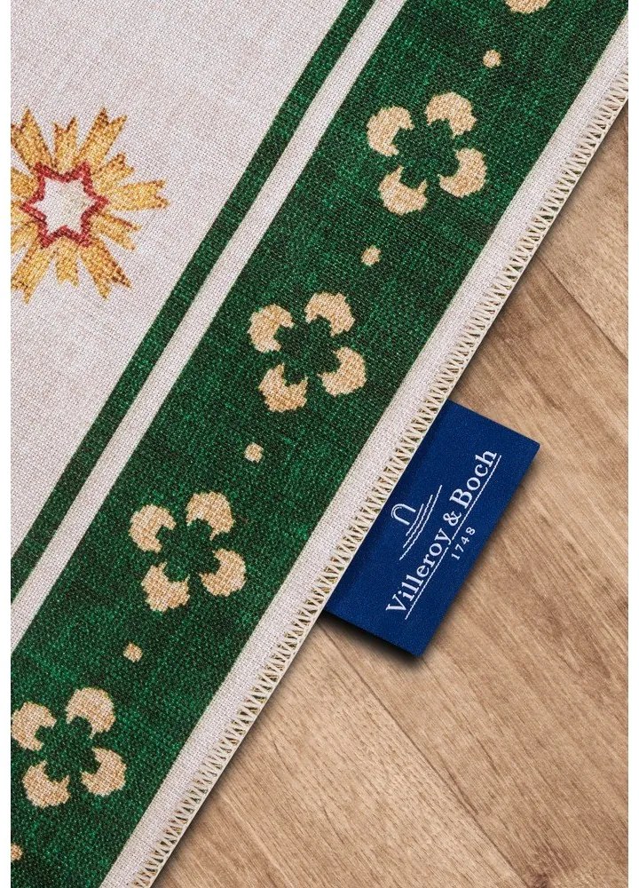 Зелен килим с коледен мотив 160x230 cm Green Christmas – Villeroy&amp;Boch