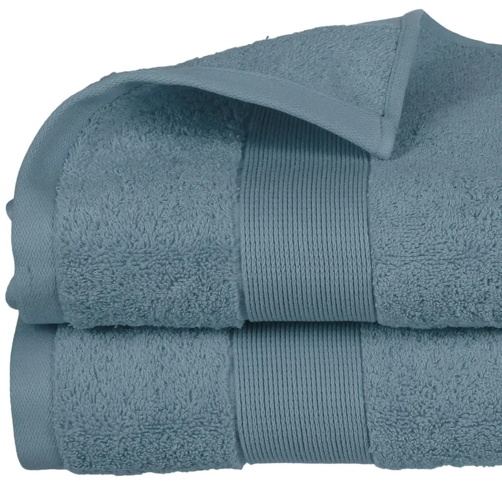 Хавлиена кърпа atmosphera Essential, Памук, 100x150 cm - Светлосин