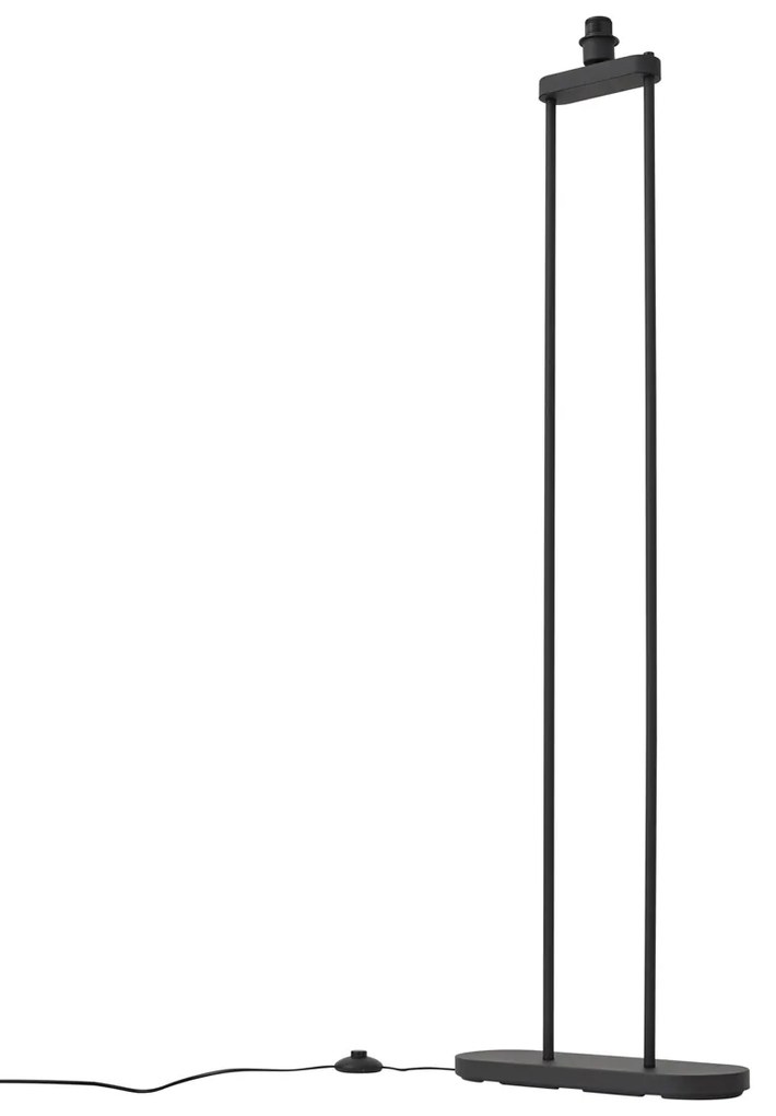 Модерна подова лампа черна - Thijmen