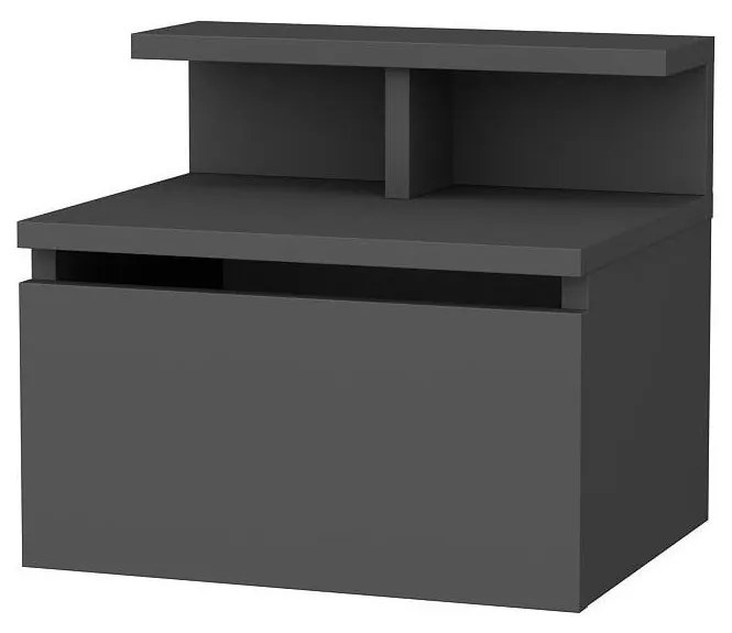 Нощно шкафче NOVEN антрацит