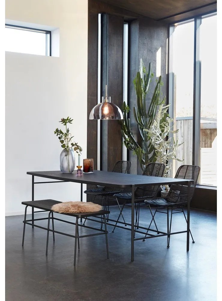 Възглавница за стол от овча кожа ø 38 cm Prim – Hübsch