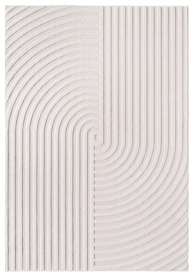 Кремав килим за открито и закрито 160x230 cm Doha 1658 Cream – Ayyildiz Carpets