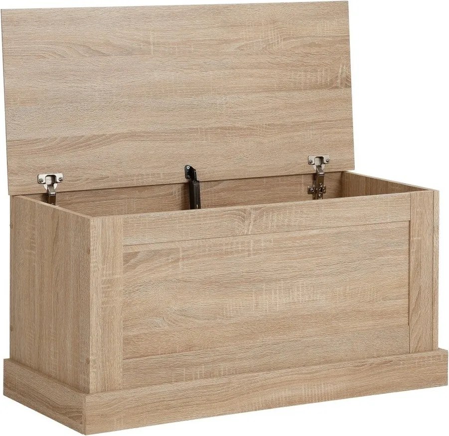 Скрин за съхранение в дъбов декор Bruce - Støraa