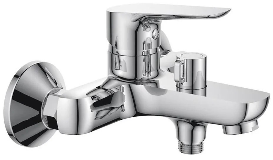 Aqualine - Смесител за вана LOTTA, хром, лъскав