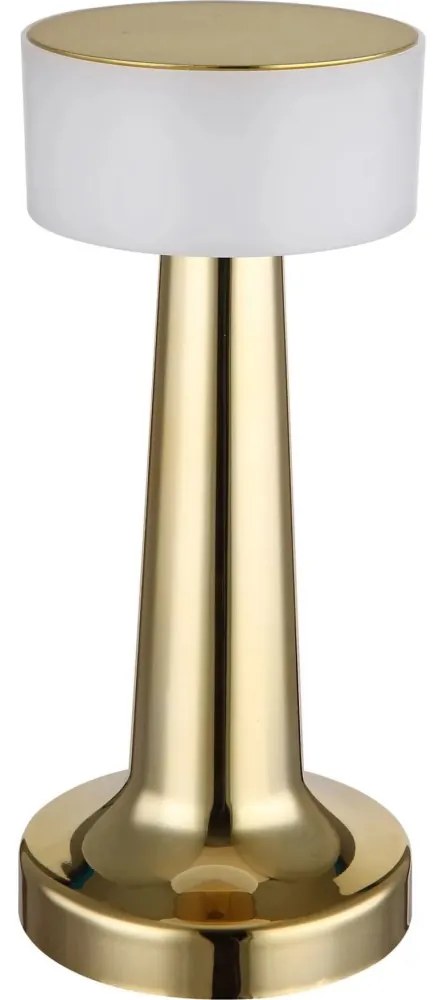 Globo 58447M - LED регулируема настолна лампа ANGELIKA LED/1W/3,7V златна