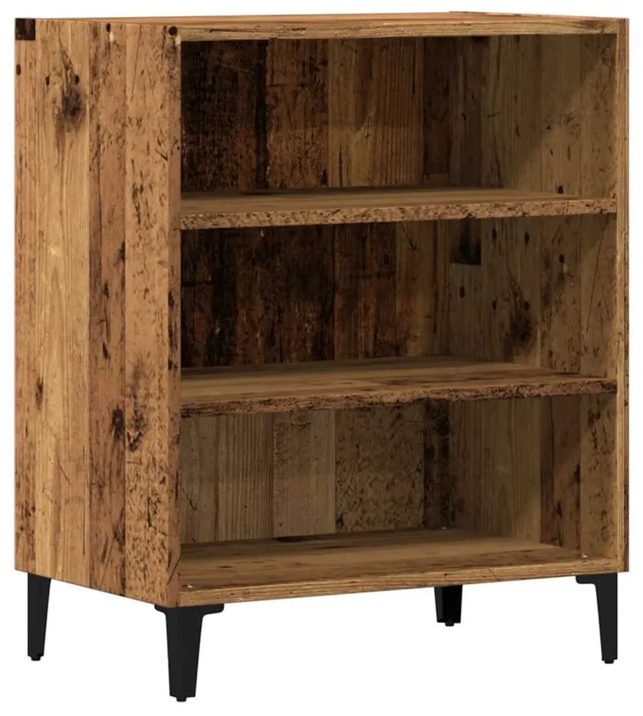 856474 vidaXL Шкаф Old Wood 57x35x70 cm Инженерна дървесина