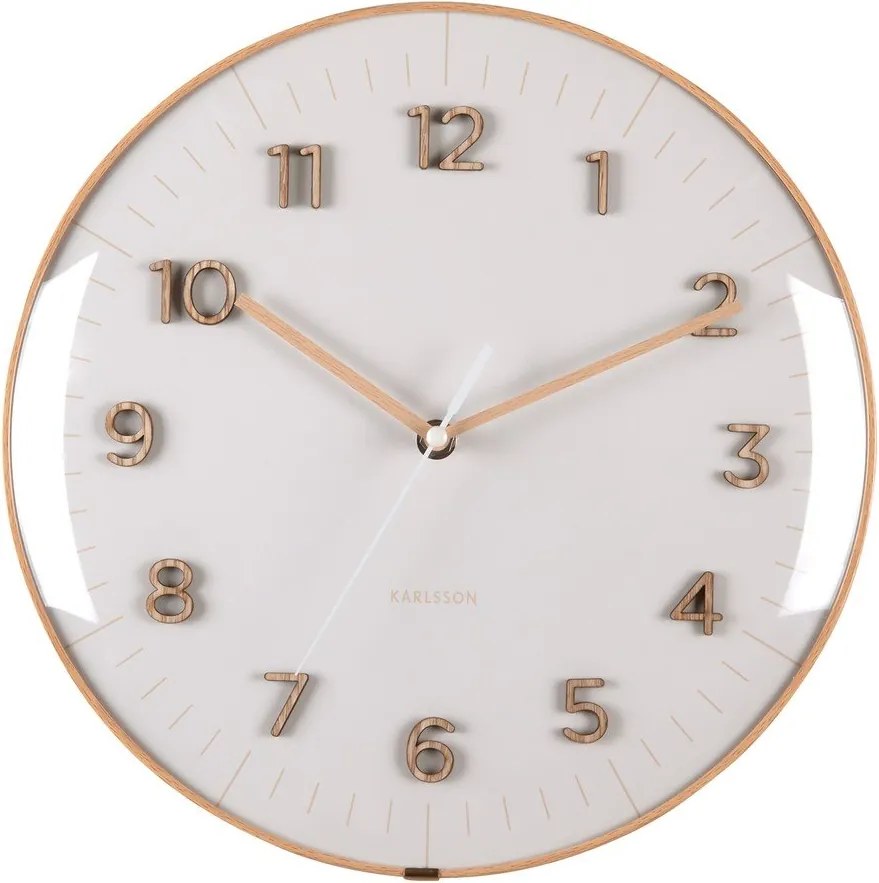 Стенен часовник ø 30 cm Esencia Dome – Karlsson