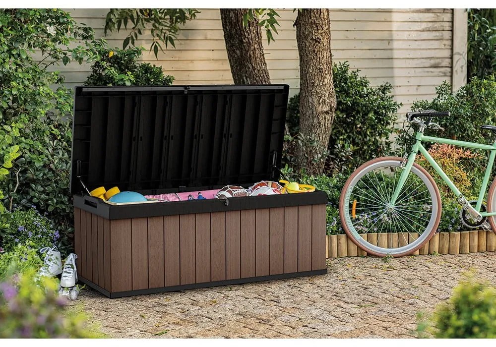 Кафява градинска кутия за съхранение Darwin – Keter