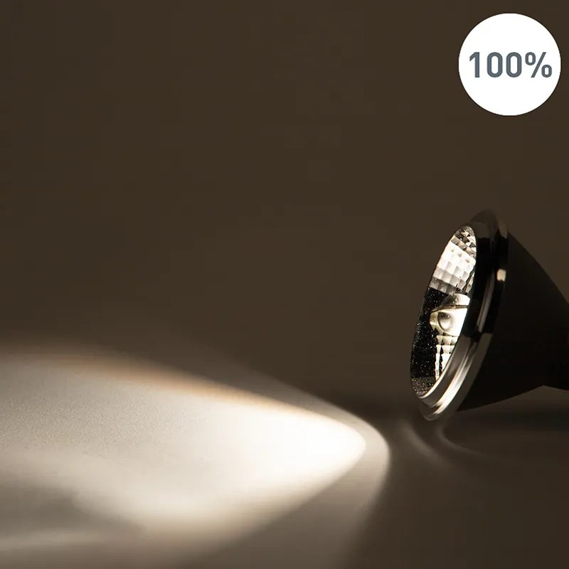 Комплект от 5 GU10 димируеми LED крушки AR70 6W 2000K-3000K