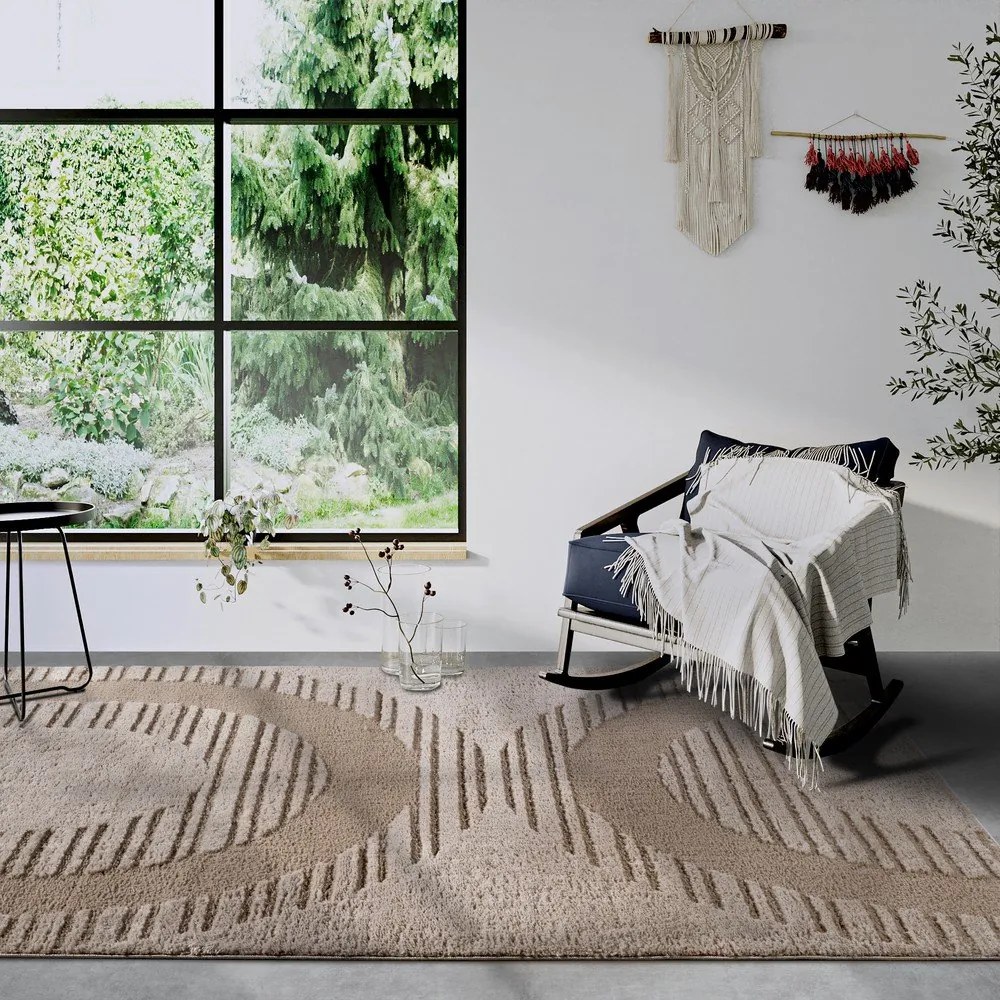 Бежов килим 160x235 cm Bartoux Beige – Elle Decoration