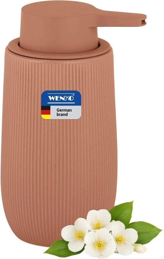 Кафяв пластмасов диспенсер за сапун 400 ml Fablo – Wenko