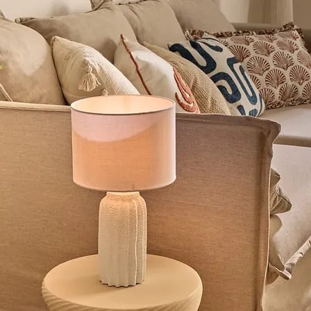 Настолна лампа atmosphera Fernan, Бетон, 36 cm