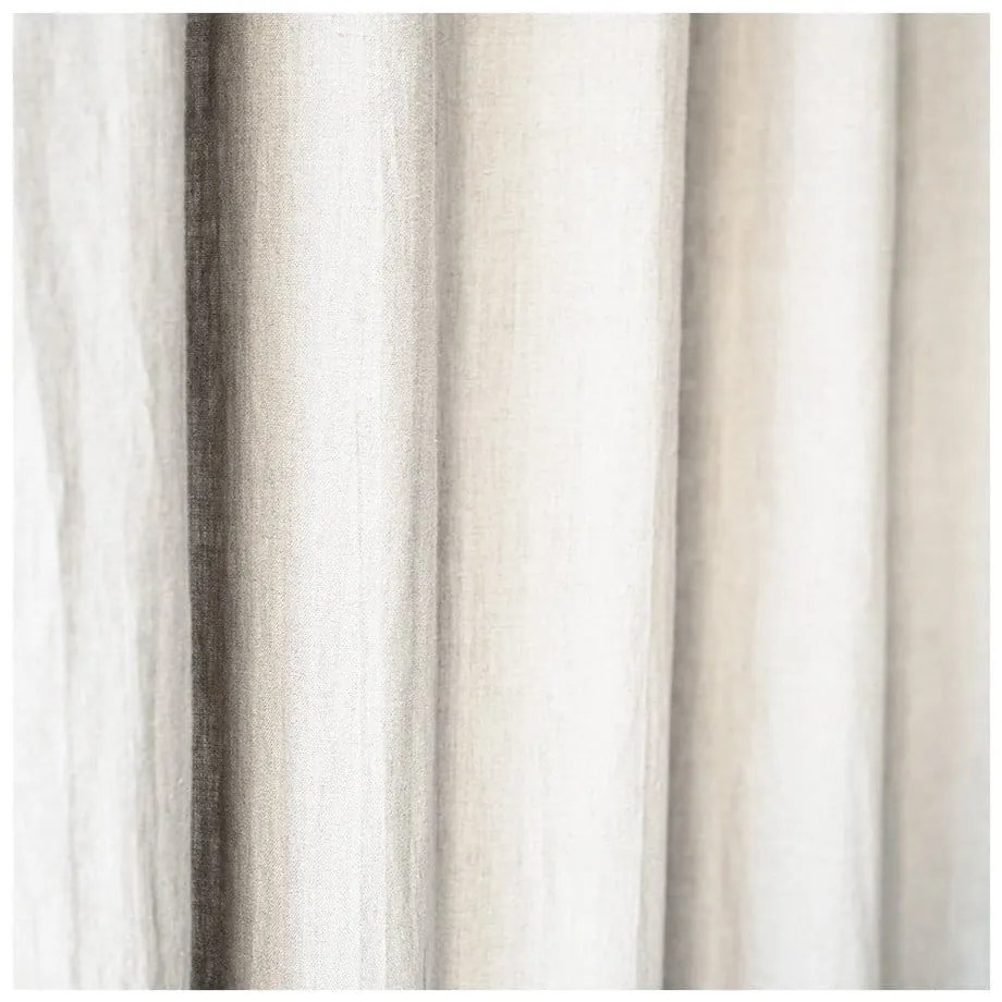 Бяла завеса 140x170 cm Night Time - Linen Tales