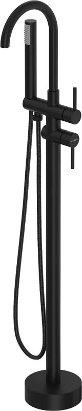 Mexen Alma свободностоящ смесител за вана, черен - 75033-70