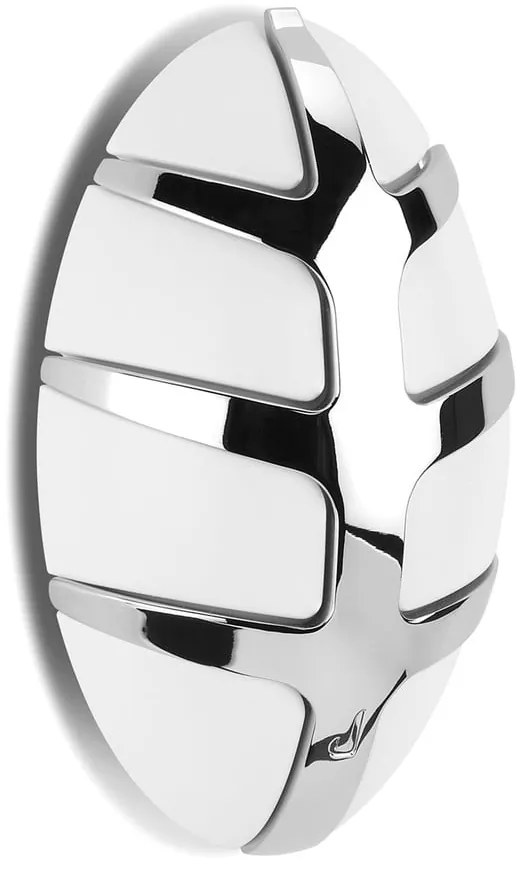 Бяла/в блестящо сребрист цвят стенна пластмасова кука Bug – Spinder Design