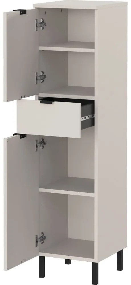 Кремав висок тесен шкаф за баня 30x120 cm Arcena – Germania