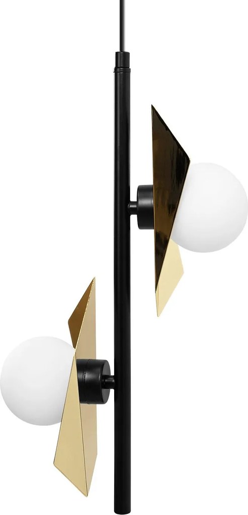 Плафон APP1410-CP BLACK GOLD
