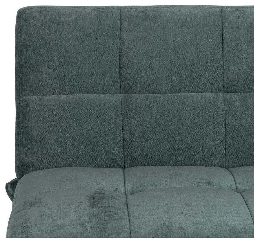 Тюркоазен шенилов разтегателен диван 178 cm – Ixia