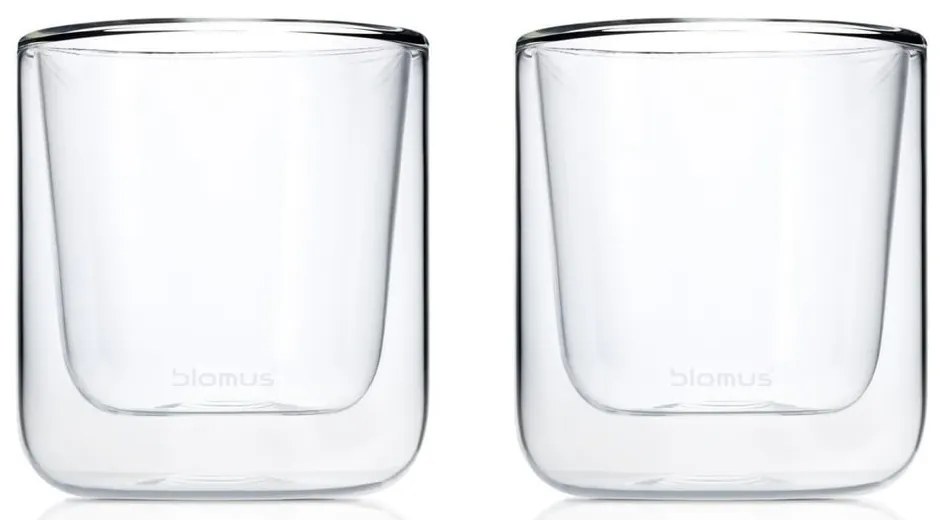 Комплект от 2 двойни чаши за кафе Nero, 200 ml - Blomus