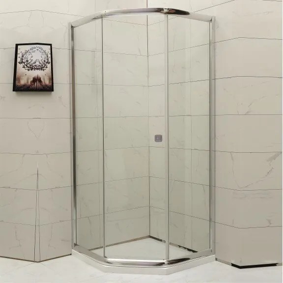 Душ кабина ICS 169TR,  90x90x200см, 5мм