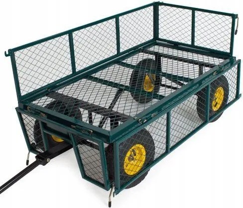 Градинска количка 3в1 с товароносимост до 200 кг