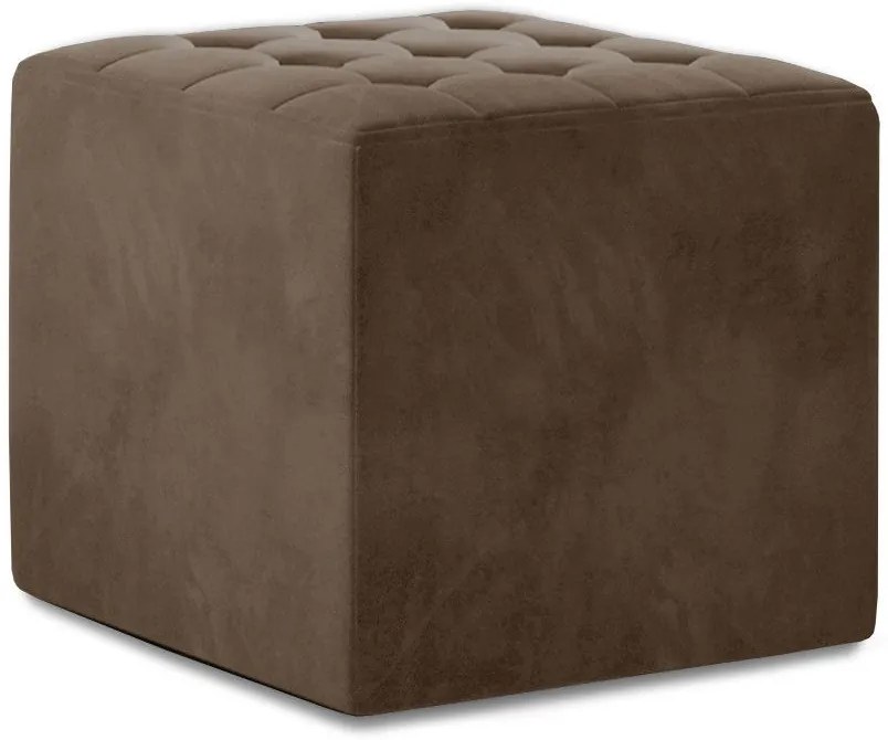 Пуф Cristophe-кафяв отворя