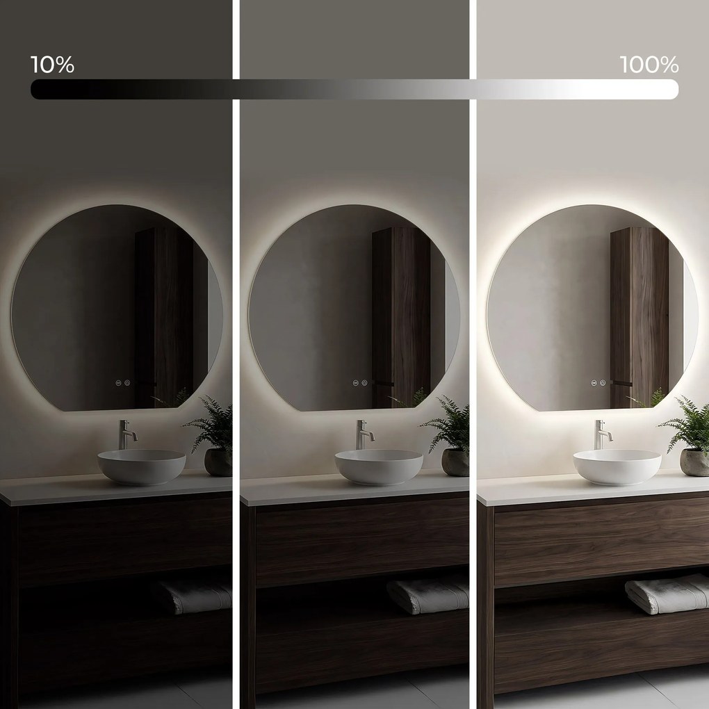 Огледало LED 70cm Fabio