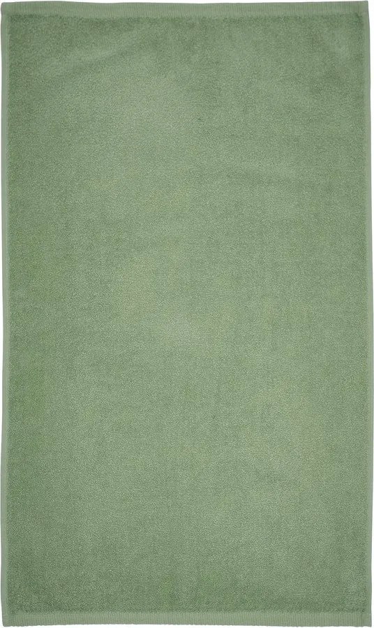 Зелена бързосъхнеща/от тери памучна хавлиена кърпа 70x120 cm Quick Dry – Catherine Lansfield