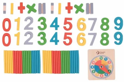 Classic world  -  Дървено математическо помагало за смятане