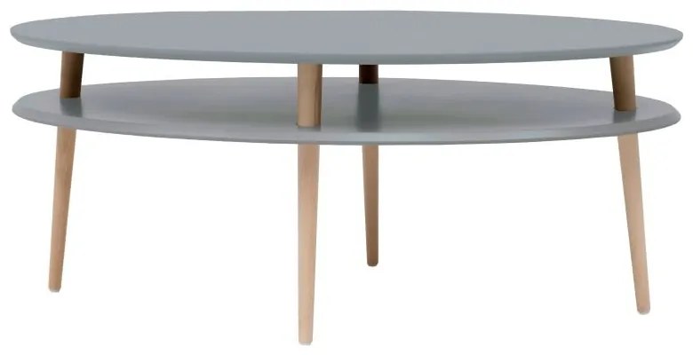 Тъмно сива масичка за кафе OVO Ovo - Ragaba