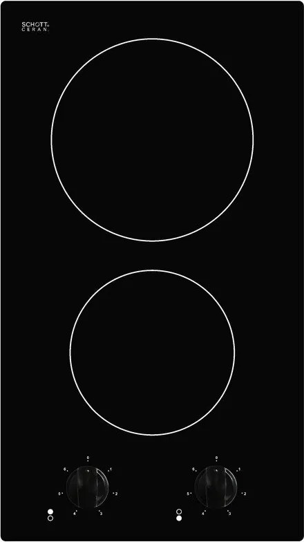 Плот за вграждане Crown VC 32, 3000W, 12 степени, Индикатор за оставаща топлина, Черен