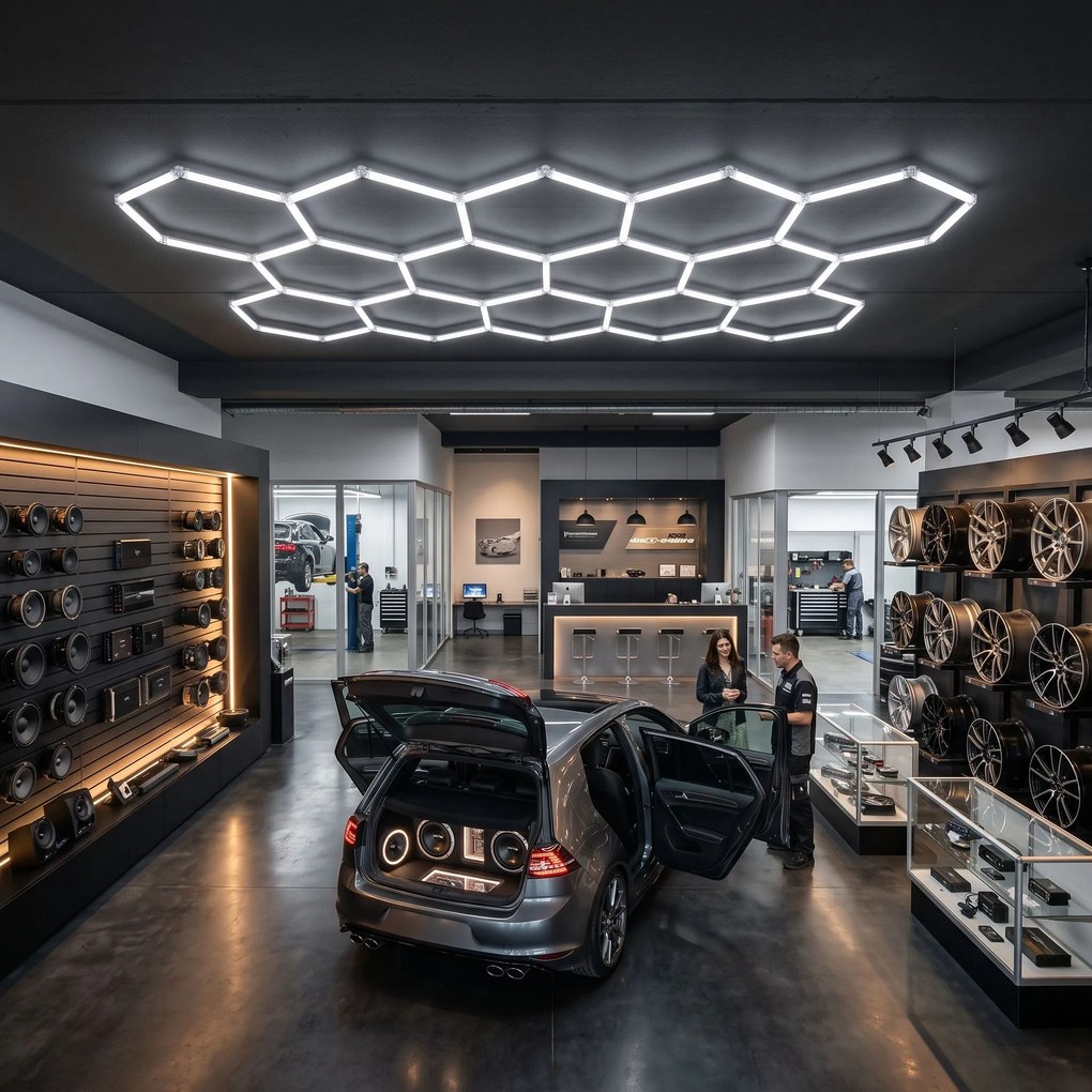 LED лампа HEXAGON JNH052-H White